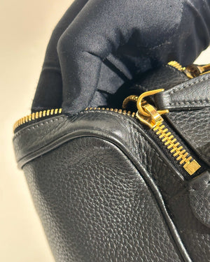Prada Nero Vitello Phenix Camera Bag 1BH079-18