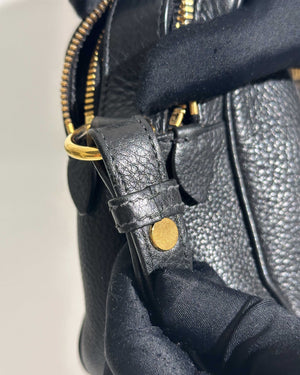 Prada Nero Vitello Phenix Camera Bag 1BH079-20