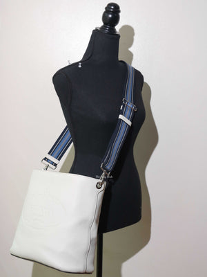 Prada Talco Vitello Phenix Sechiello 1BE023 Bucket Bag