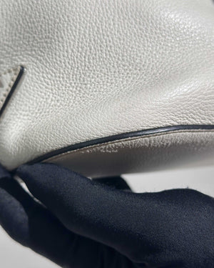 Prada Talco Vitello Phenix Sechiello 1BE023 Bucket Bag