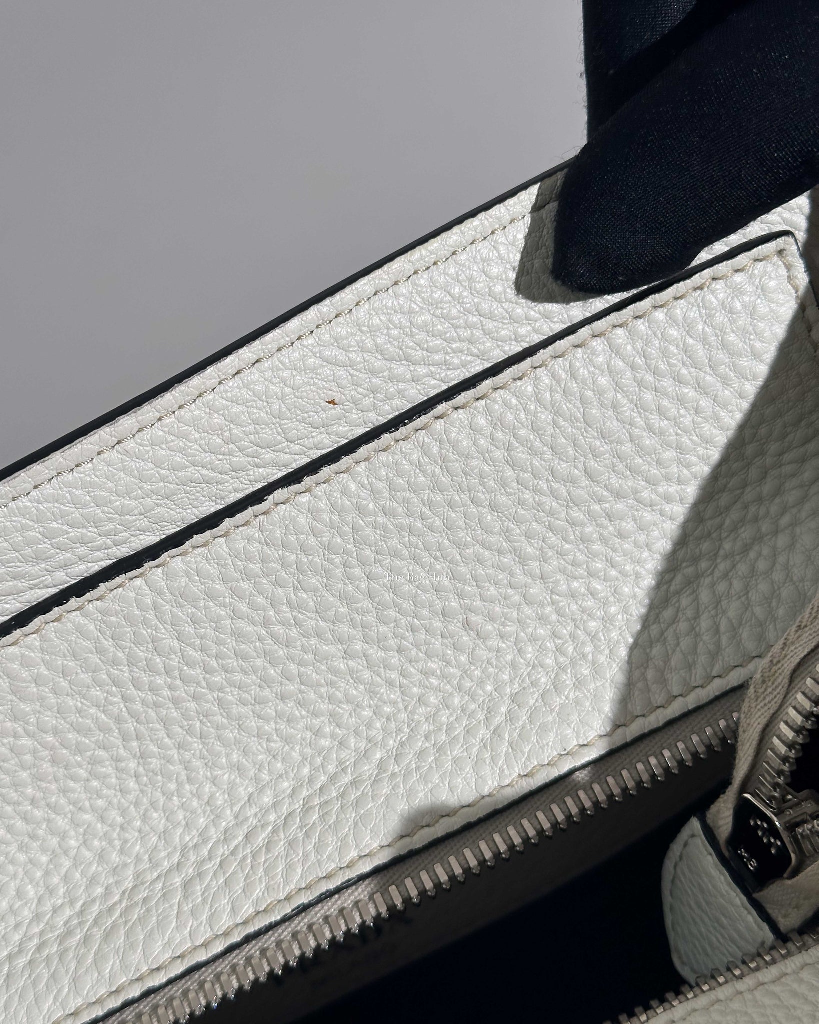 Prada Talco Vitello Phenix Sechiello 1BE023 Bucket Bag