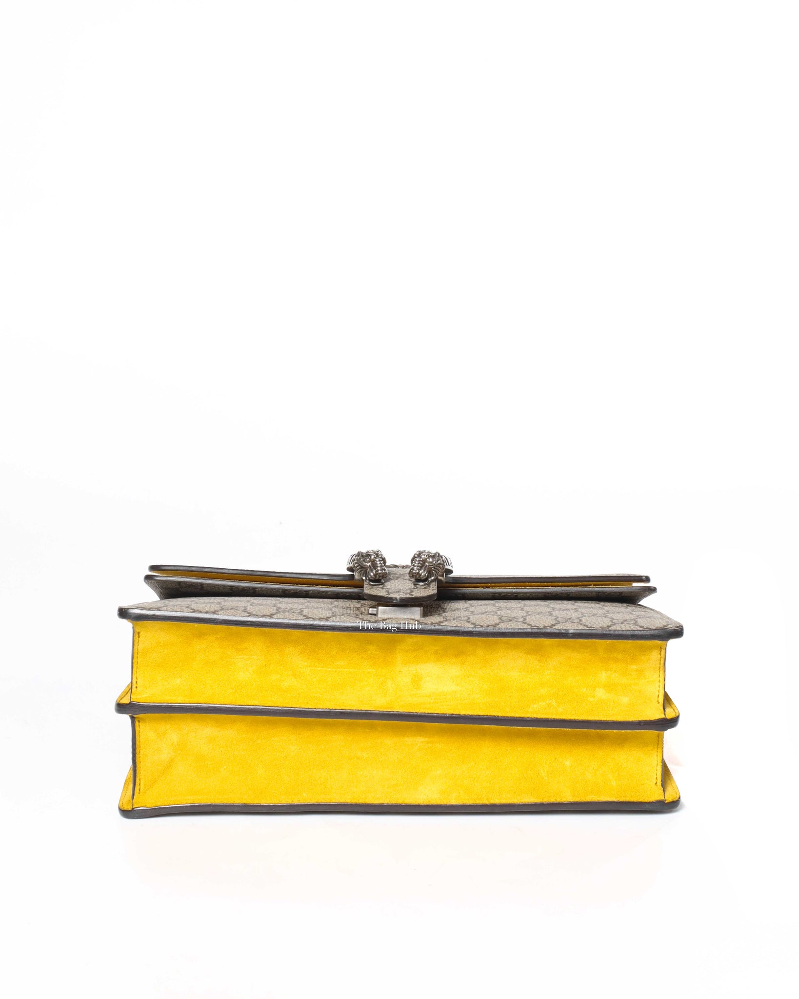 Gucci Yellow GG Supreme Medium Dionysus Flap Shoulder Bag-6