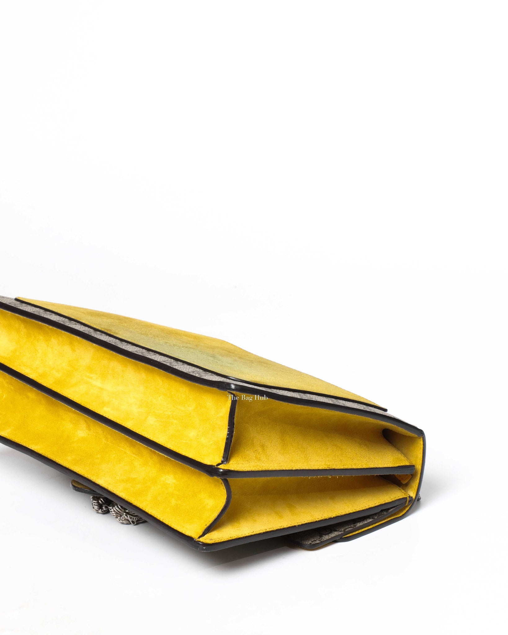 Gucci Yellow GG Supreme Medium Dionysus Flap Shoulder Bag-10
