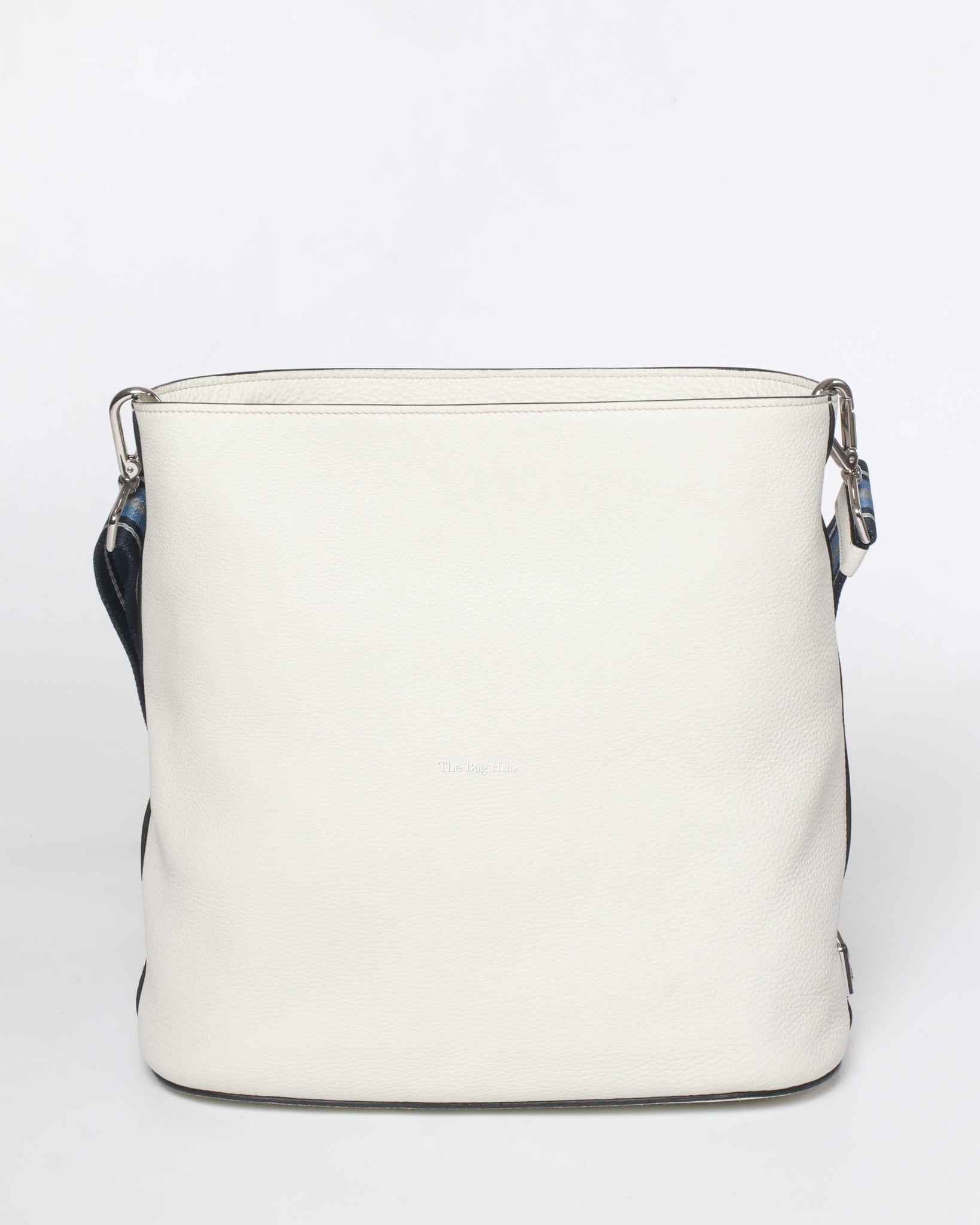 Prada Talco Vitello Phenix Sechiello 1BE023 Bucket Bag