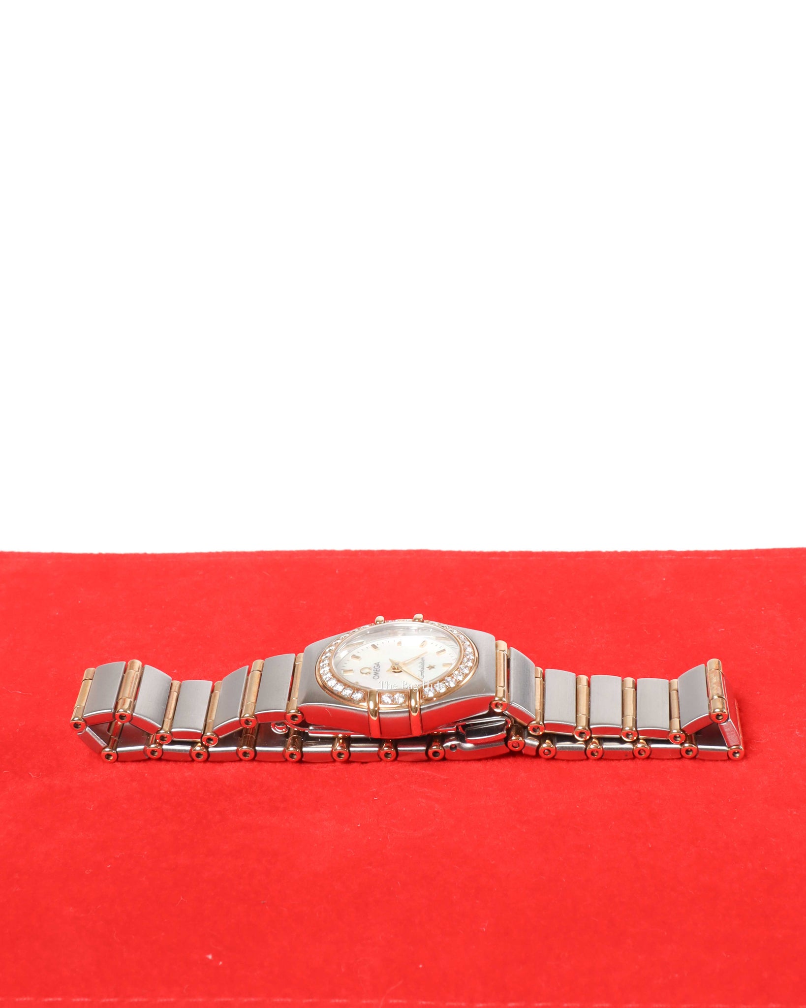 Omega Constellation 95 Yellow Gold/Steel with Diamonds 22.5 mm 12677000