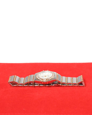 Omega Constellation 95 Yellow Gold/Steel with Diamonds 22.5 mm 12677000
