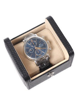 IWC Portofino Chronograph IW391036 Automatic Blue Dial Men's Watch-2