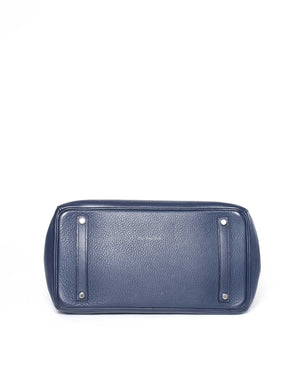 Hermes Navy Blue Togo Birkin 35 PHW