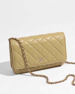 Chanel Avocado Green Caviar WOC-1