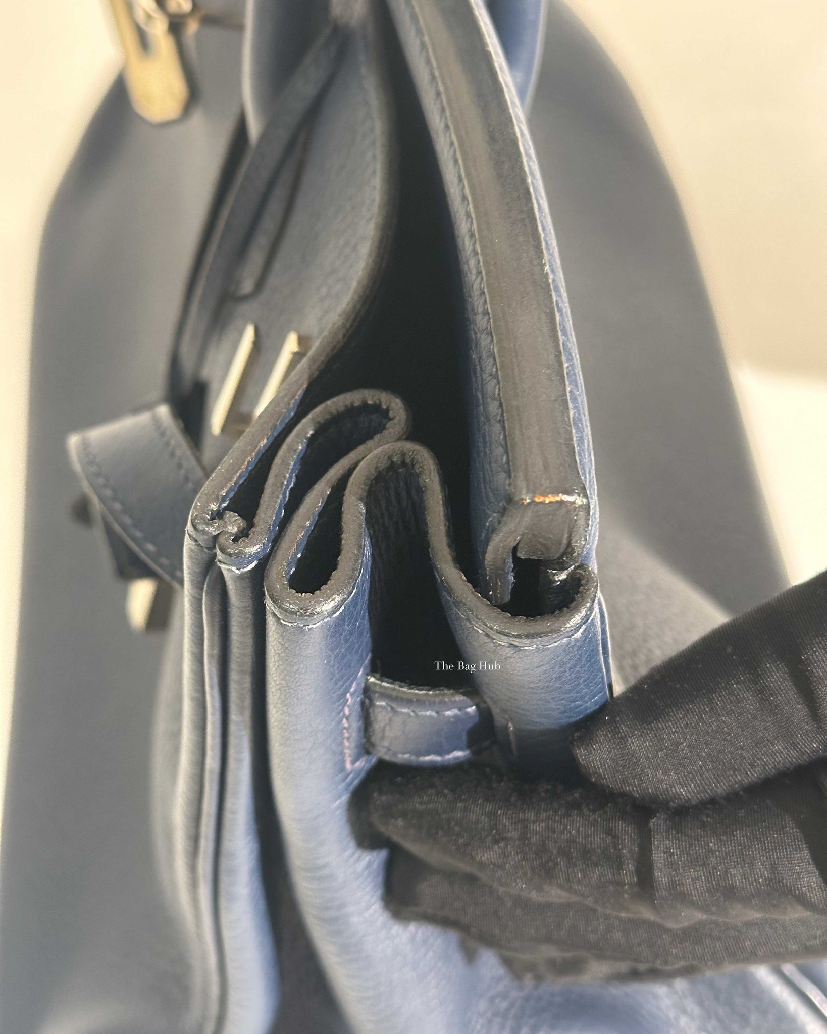 Hermes Navy Blue Togo Birkin 35 PHW
