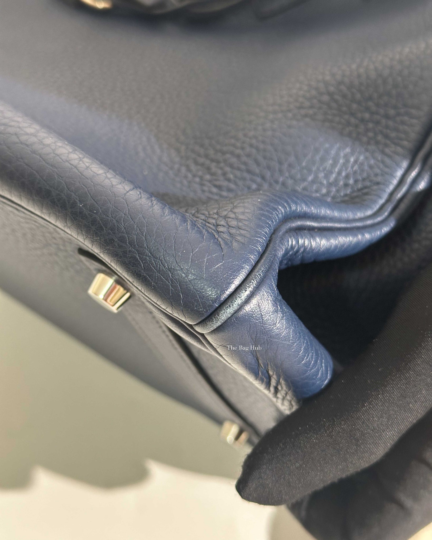 Hermes Navy Blue Togo Birkin 35 PHW