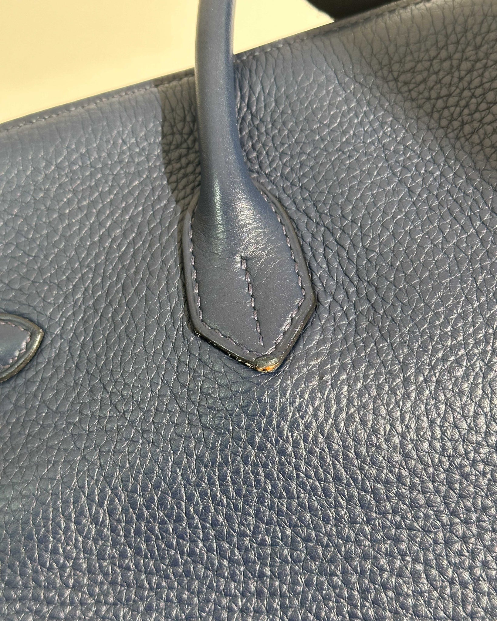Hermes Navy Blue Togo Birkin 35 PHW