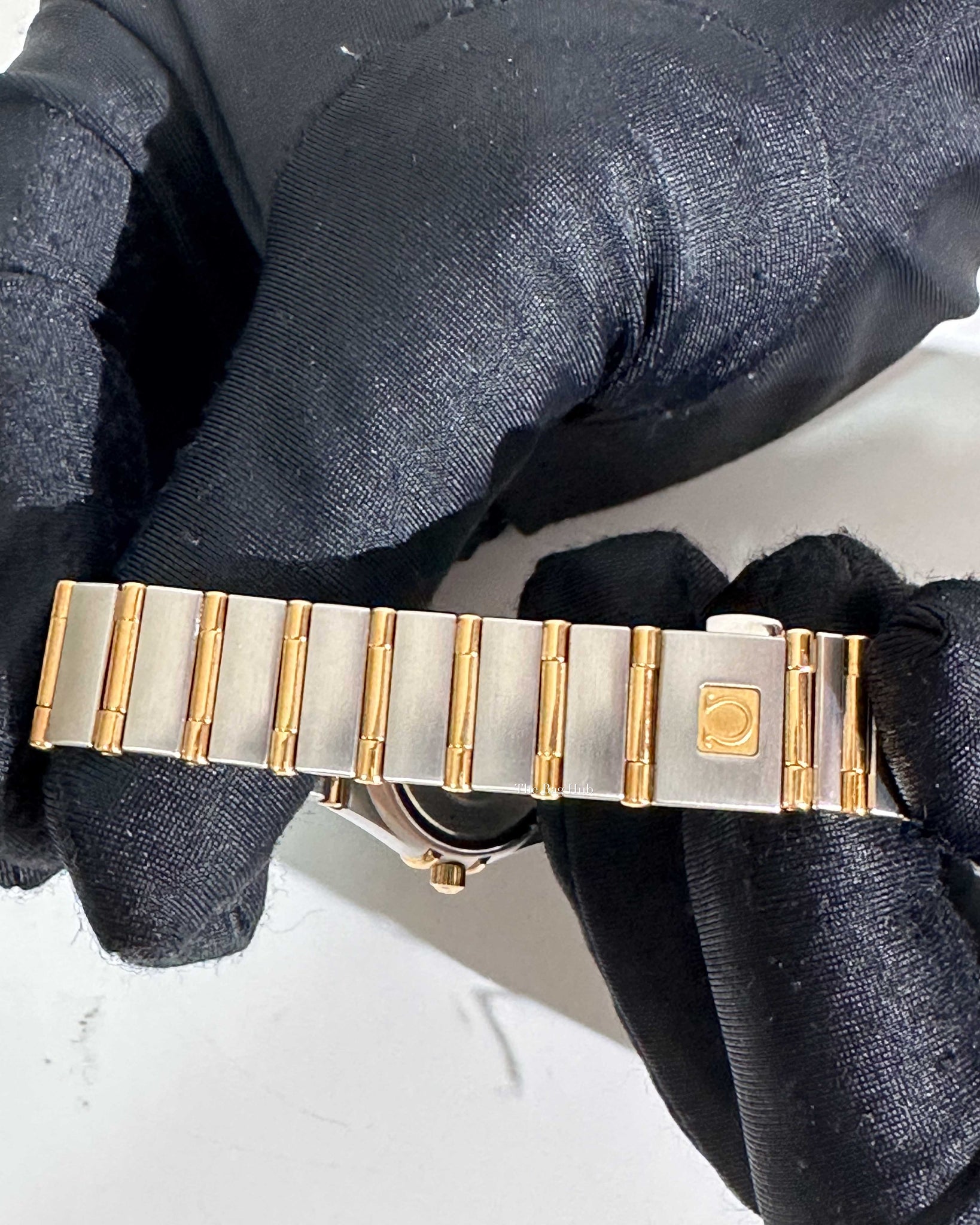 Omega Constellation 95 Yellow Gold/Steel with Diamonds 22.5 mm 12677000