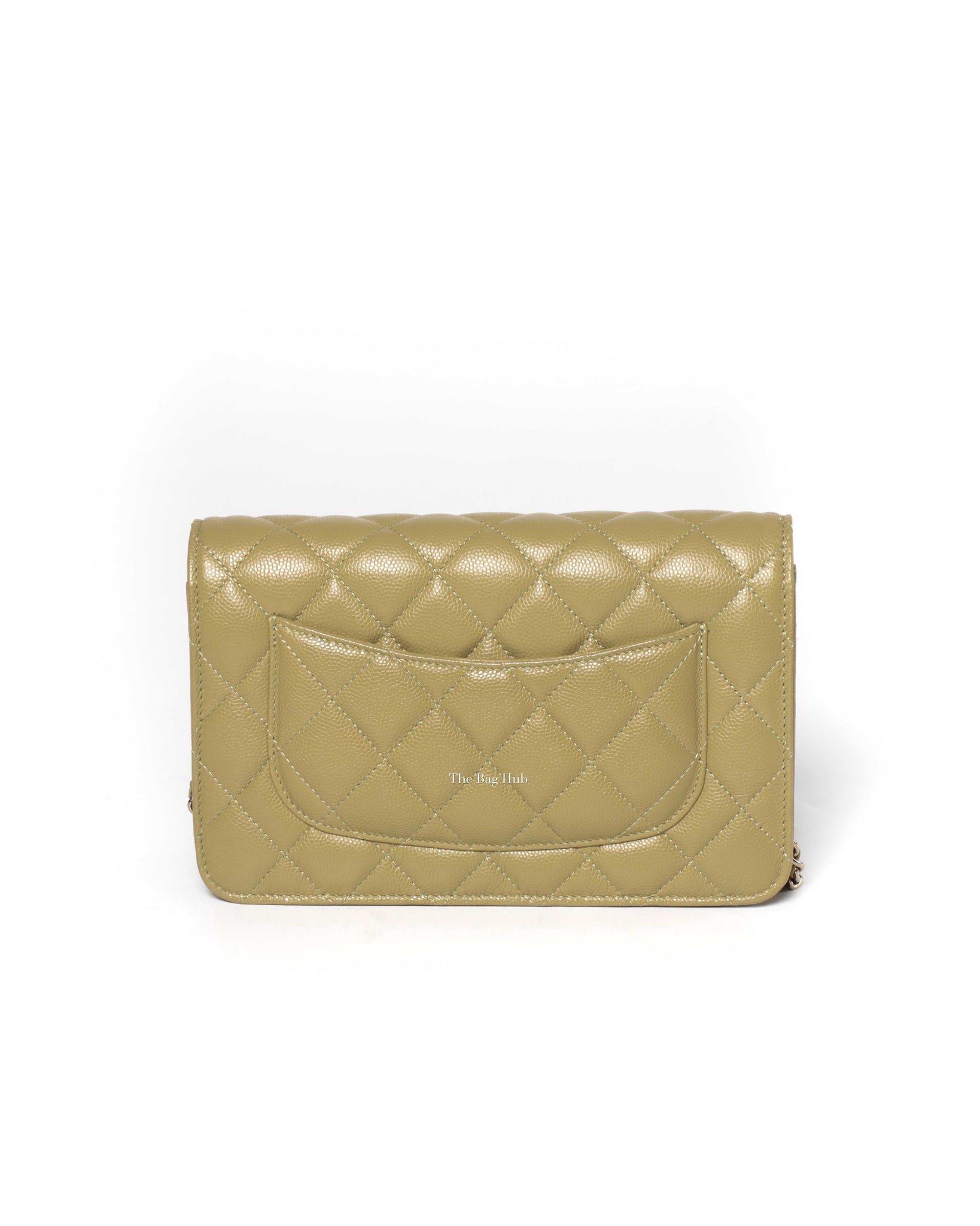 Chanel Avocado Green Caviar WOC-3