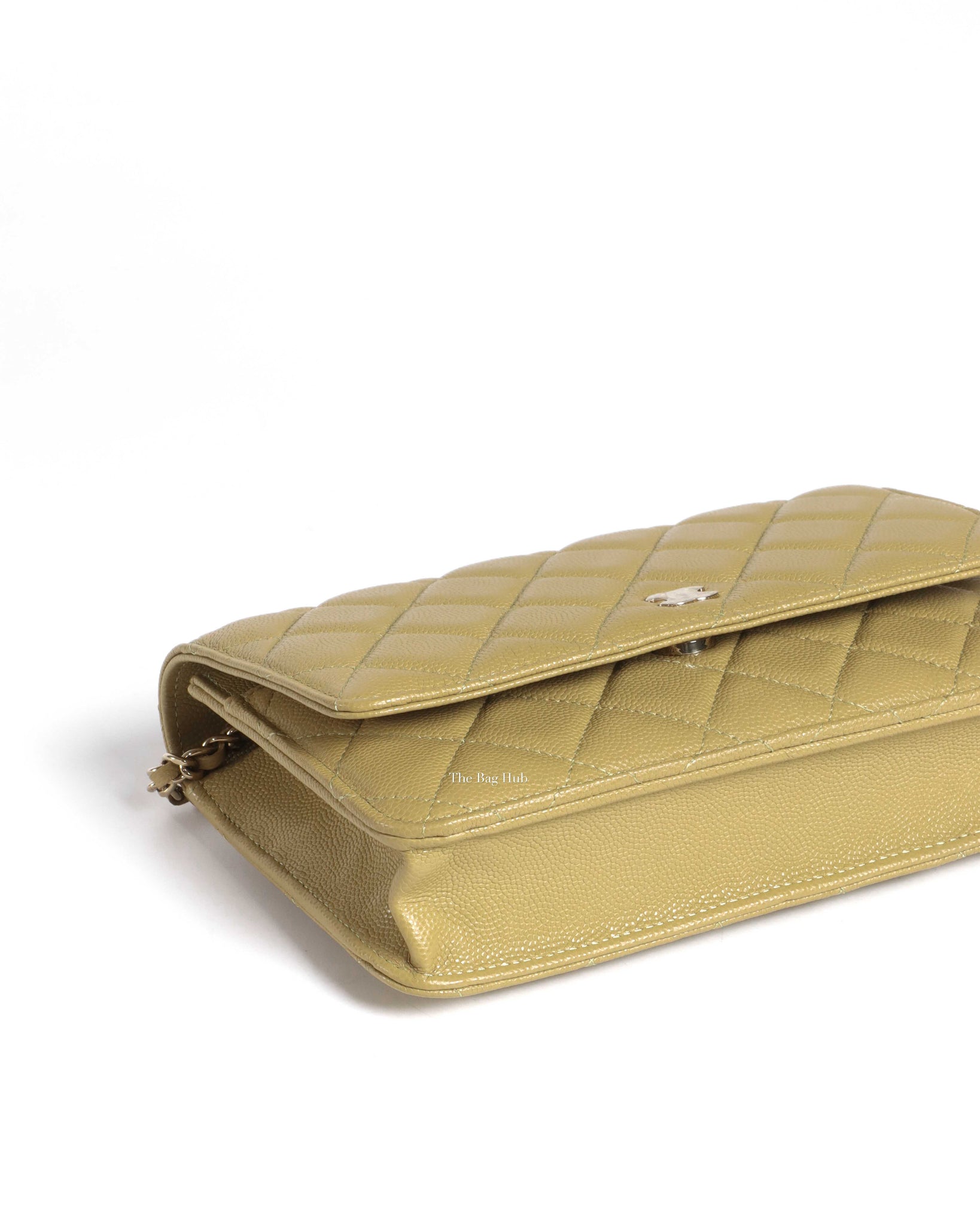 Chanel Avocado Green Caviar WOC-7