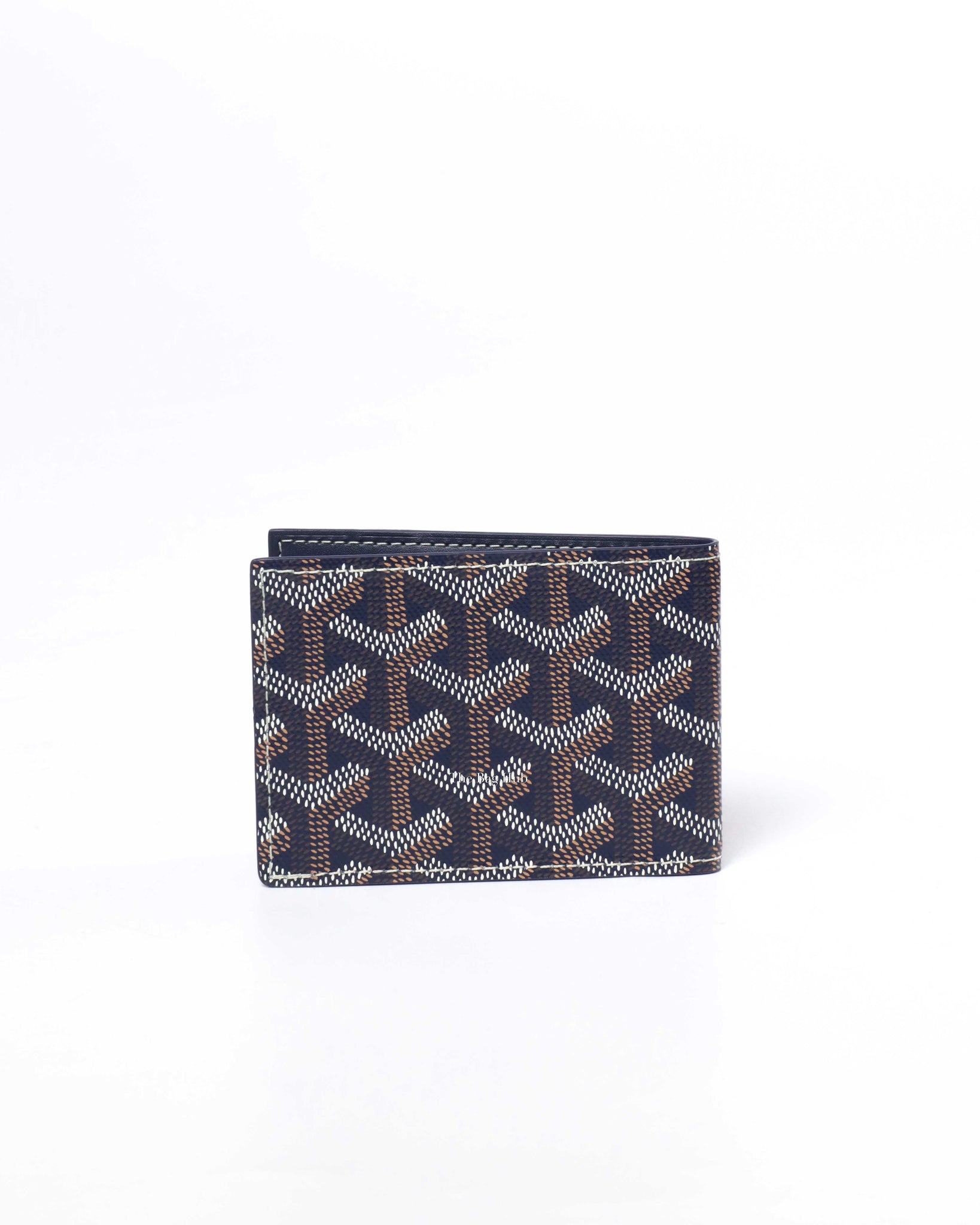 Goyard Navy Canvas Insert Victoire Card Wallet-3