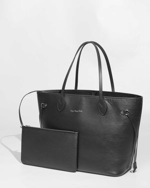 Louis Vuitton Black Epi Leather Neverfull MM