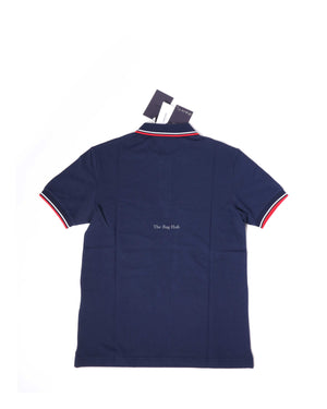 Prada Polo Shirt Navy Blue Small
