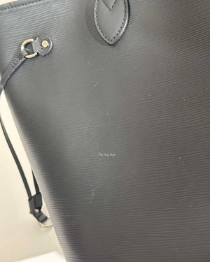 Louis Vuitton Black Epi Leather Neverfull MM