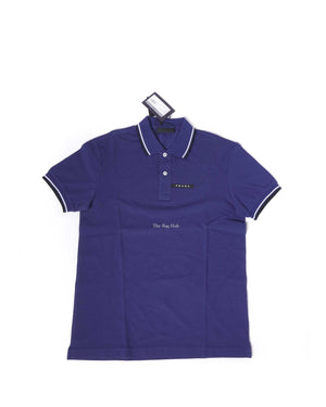 Prada Baltico Piquet Polo Shirt SJN256 Small