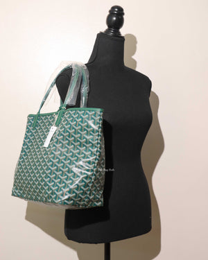 Goyard Green St. Louis PM Tote Bag