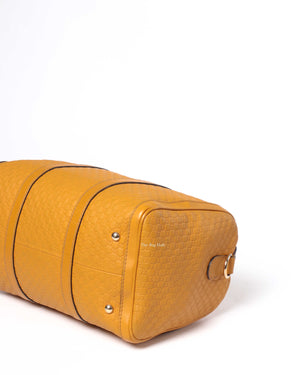 Gucci Mustard Microguccissima Leather Medium Joy Boston Bag-8
