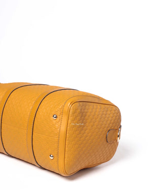 Gucci Mustard Microguccissima Leather Medium Joy Boston Bag-10