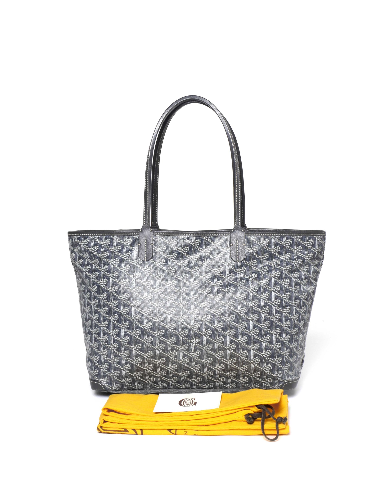 Goyard Gris Canvas Artois PM Tote Bag