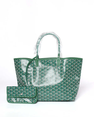 Goyard Green St. Louis PM Tote Bag