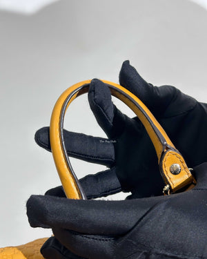 Gucci Mustard Microguccissima Leather Medium Joy Boston Bag-17