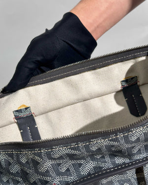 Goyard Gris Canvas Artois PM Tote Bag