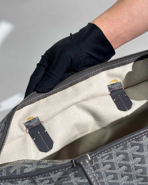 Goyard Gris Canvas Artois PM Tote Bag