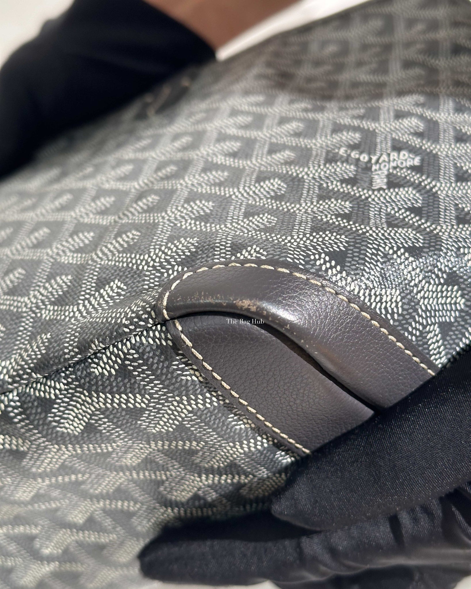Goyard Gris Canvas Artois PM Tote Bag