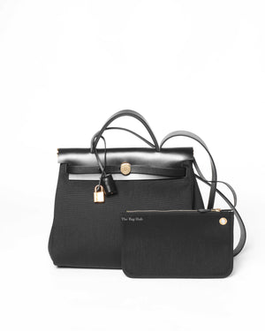 Hermes Black Herbag Zip 31-2