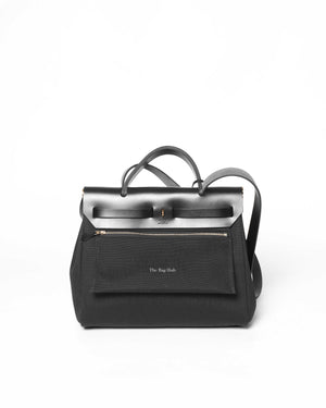Hermes Black Herbag Zip 31-3
