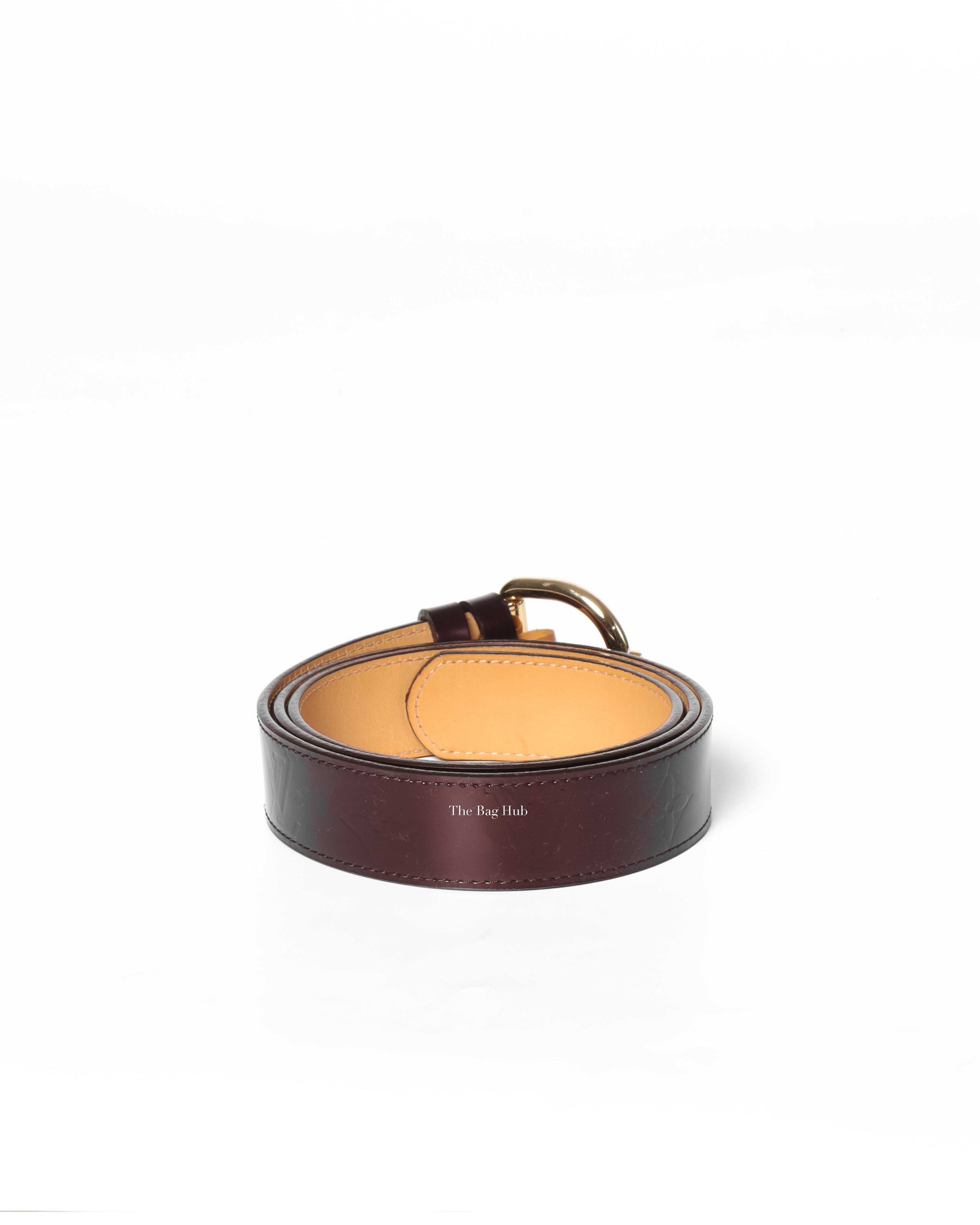 Louis Vuitton Amarante Monogram Vernis Belt 90 x 36-3