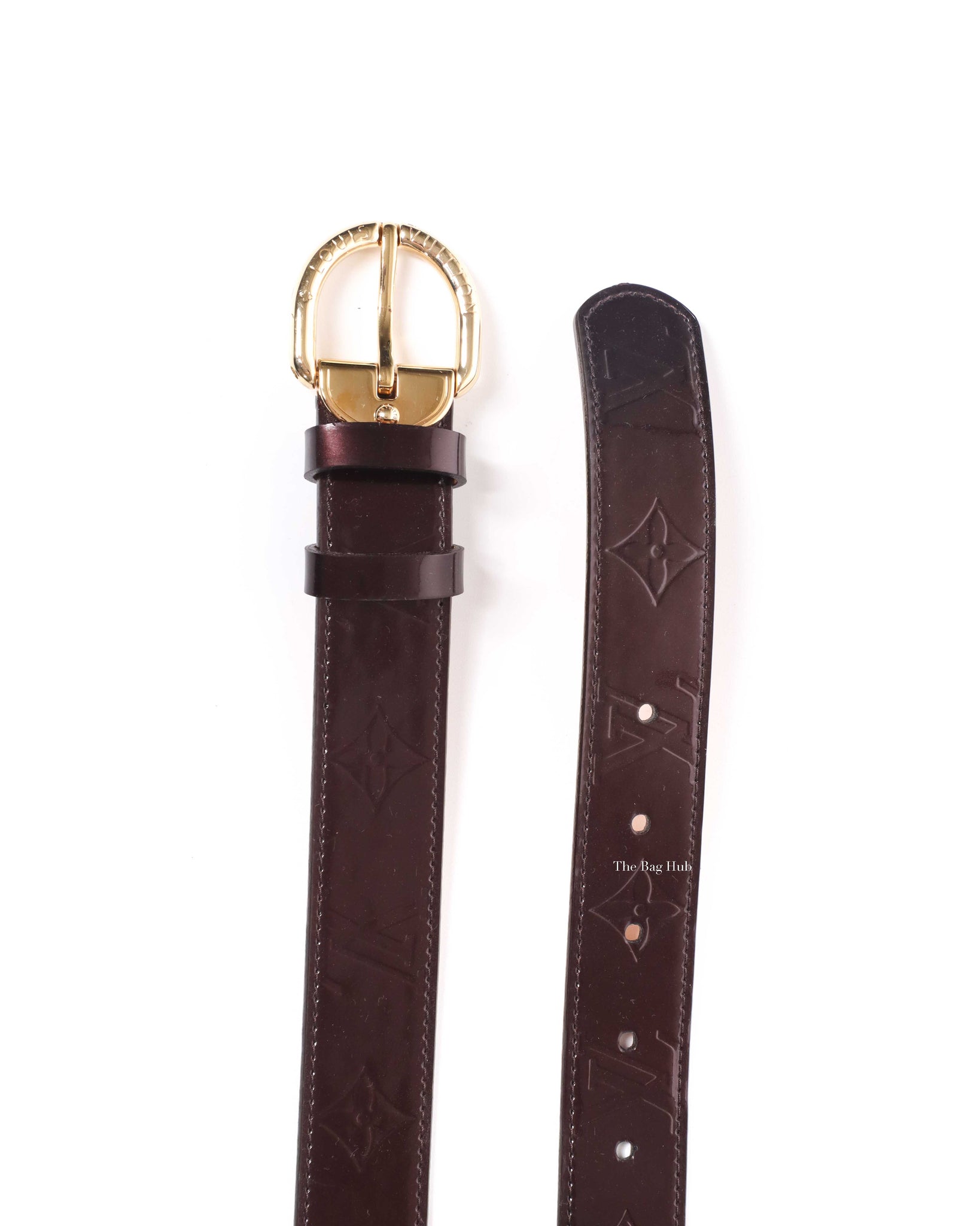 Louis Vuitton Amarante Monogram Vernis Belt 90 x 36-6