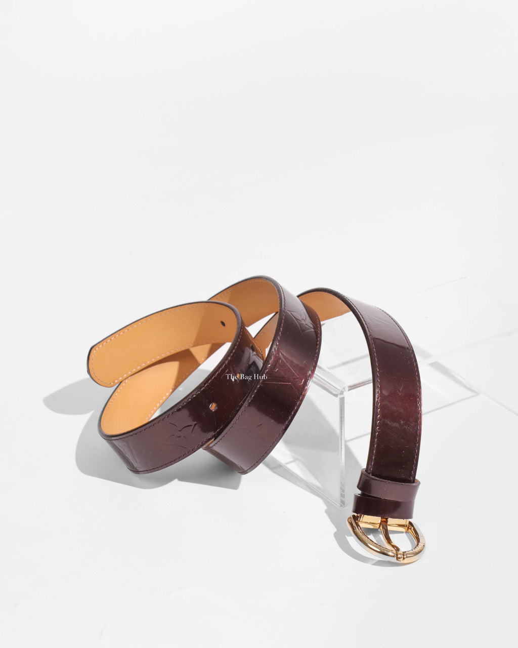 Louis Vuitton Amarante Monogram Vernis Belt 90 x 36-1