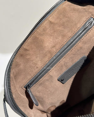 Bottega Veneta Grey Quilted Stitched Leather Nodini Crossbody Bag-17