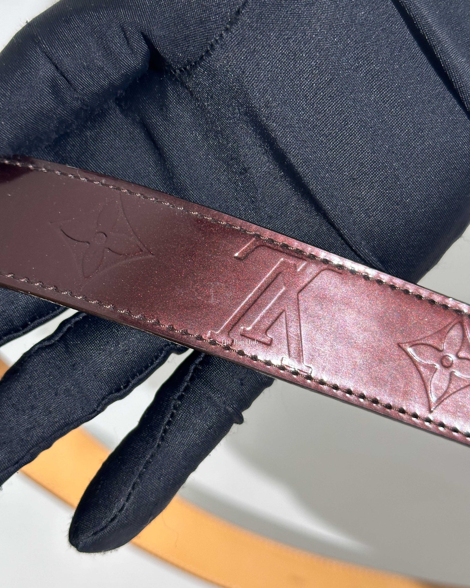 Louis Vuitton Amarante Monogram Vernis Belt 90 x 36-8