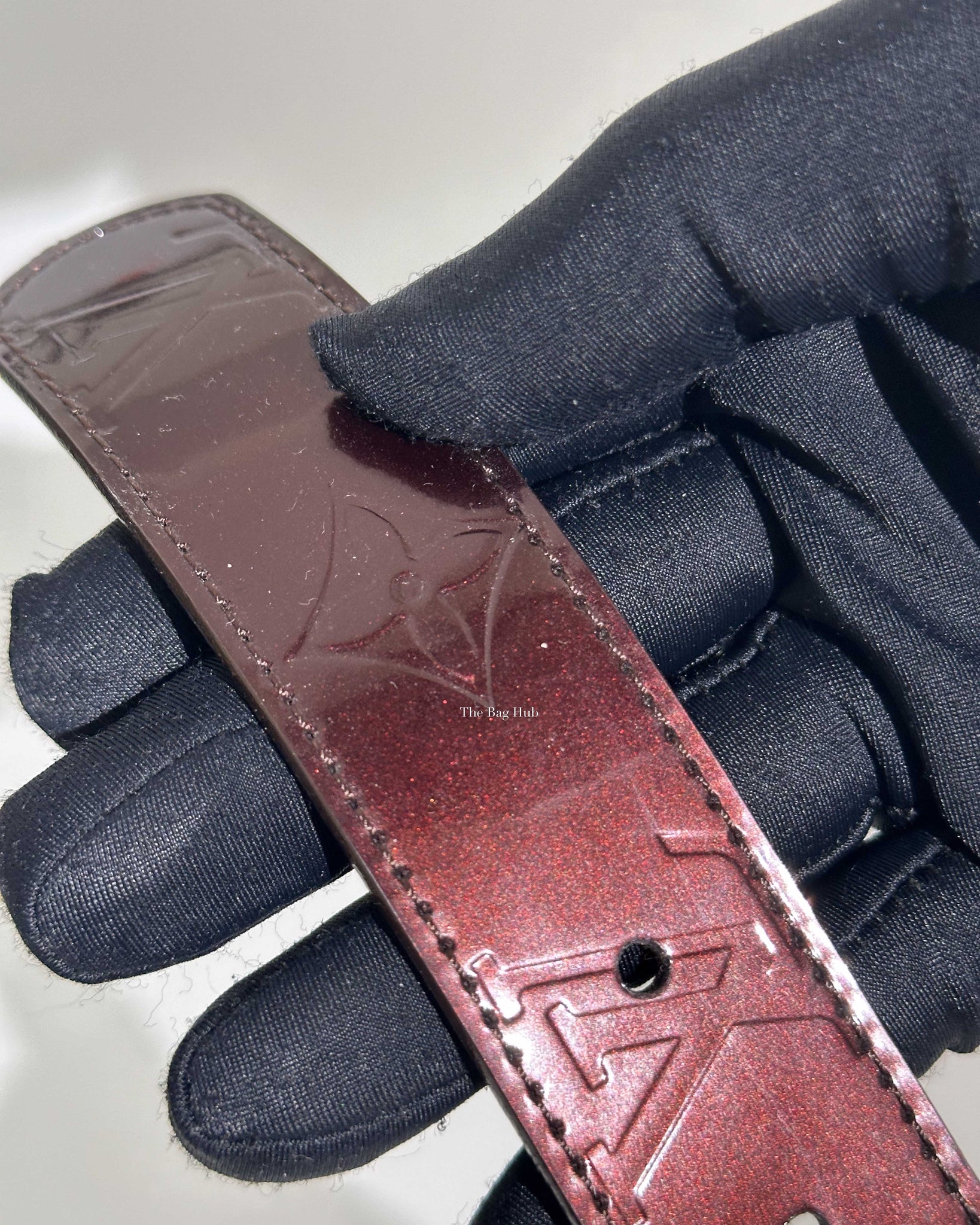 Louis Vuitton Amarante Monogram Vernis Belt 90 x 36-12