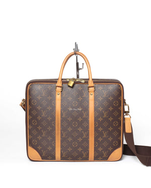 Louis Vuitton Monogram Cupertino Briefcase Bag-2