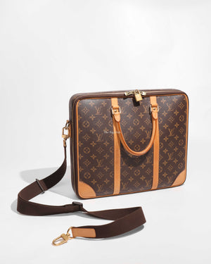 Louis Vuitton Monogram Cupertino Briefcase Bag-1