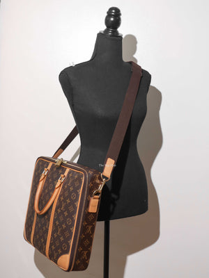 Louis Vuitton Monogram Cupertino Briefcase Bag-12