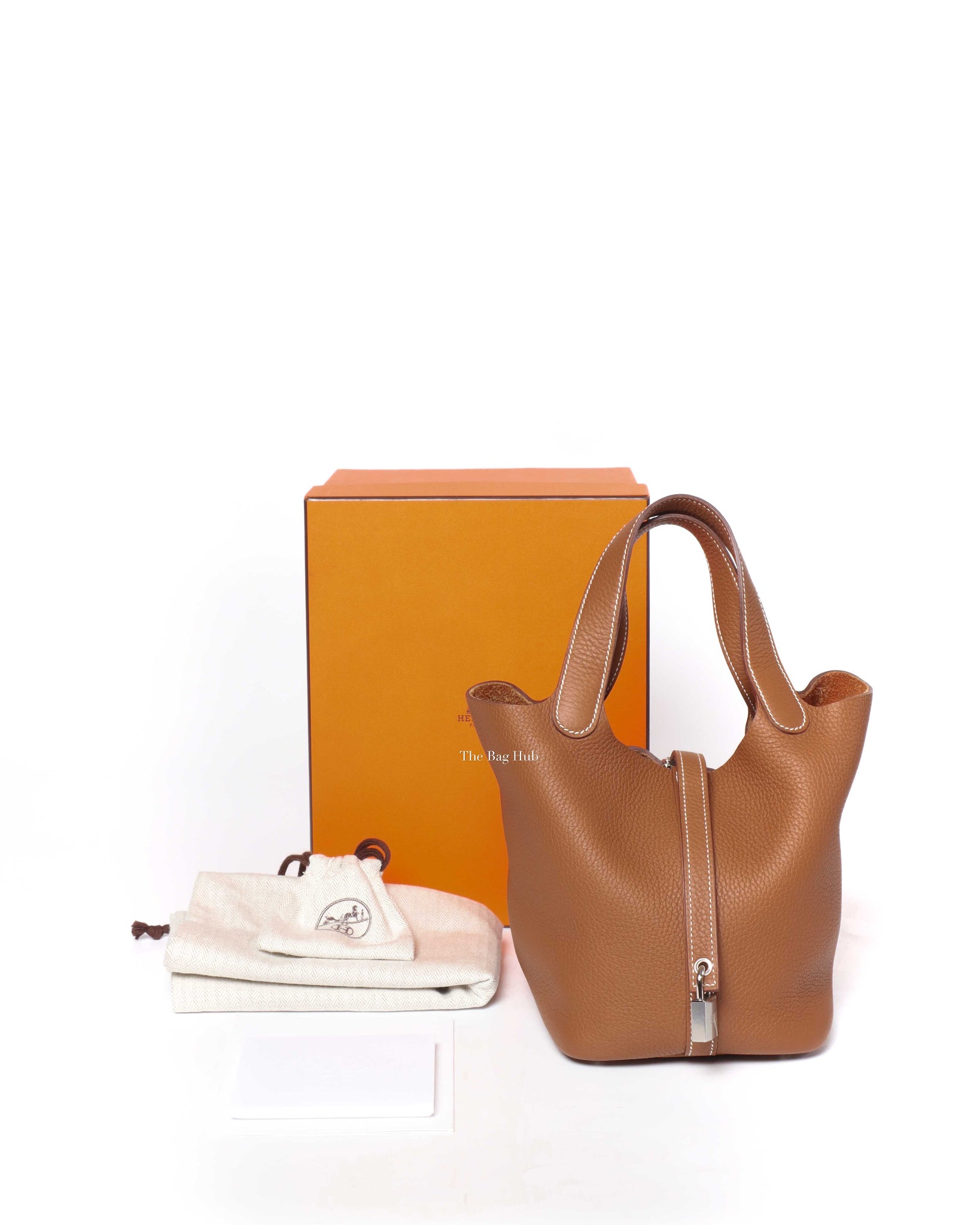 Hermes Gold Picotin 18 PHW-2