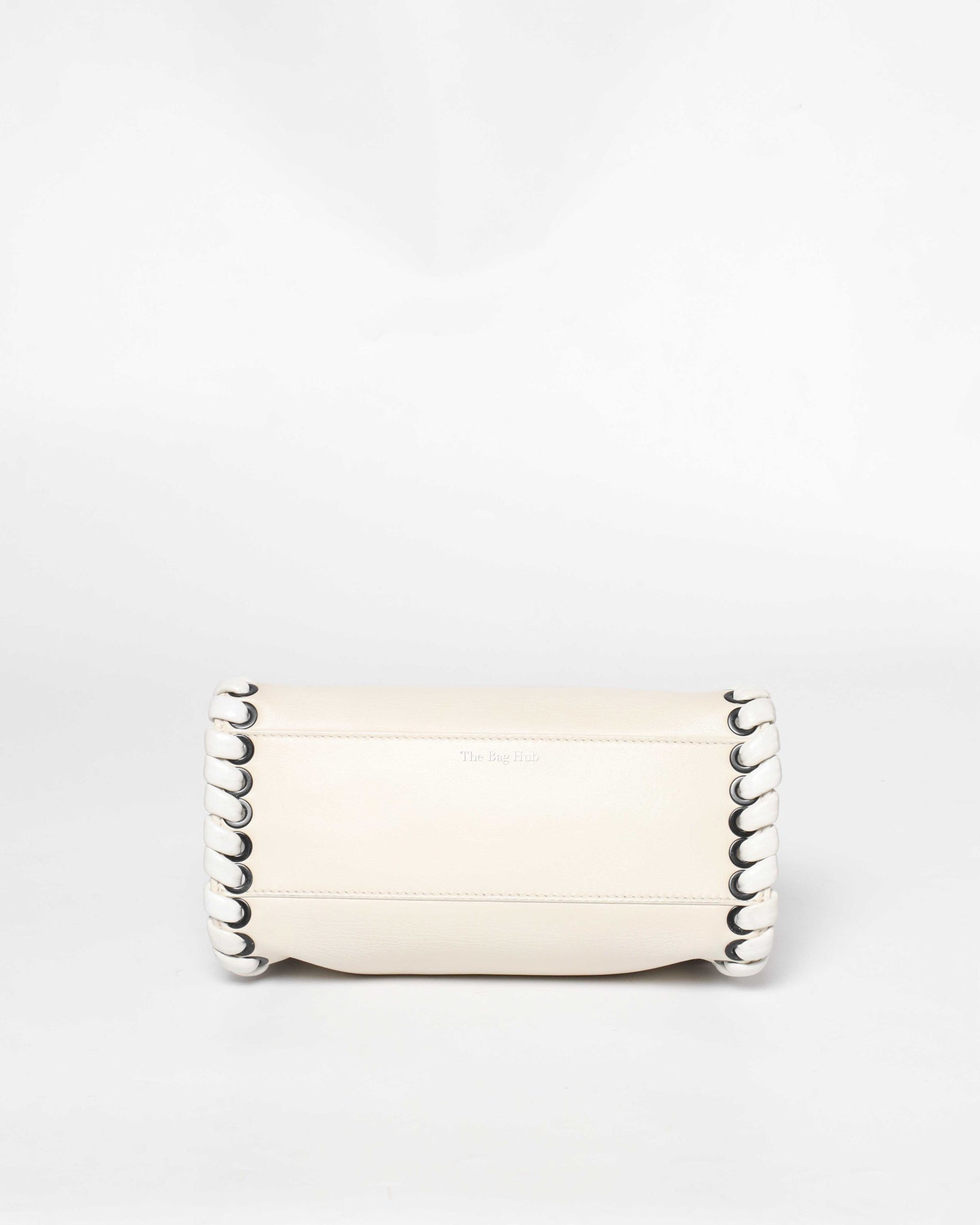 Fendi Off White Mini Peekaboo Whipstitch Crossbody Bag-6