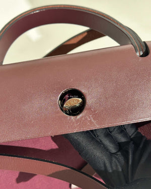 Hermes Bordeaux Herbag Zip 31-14