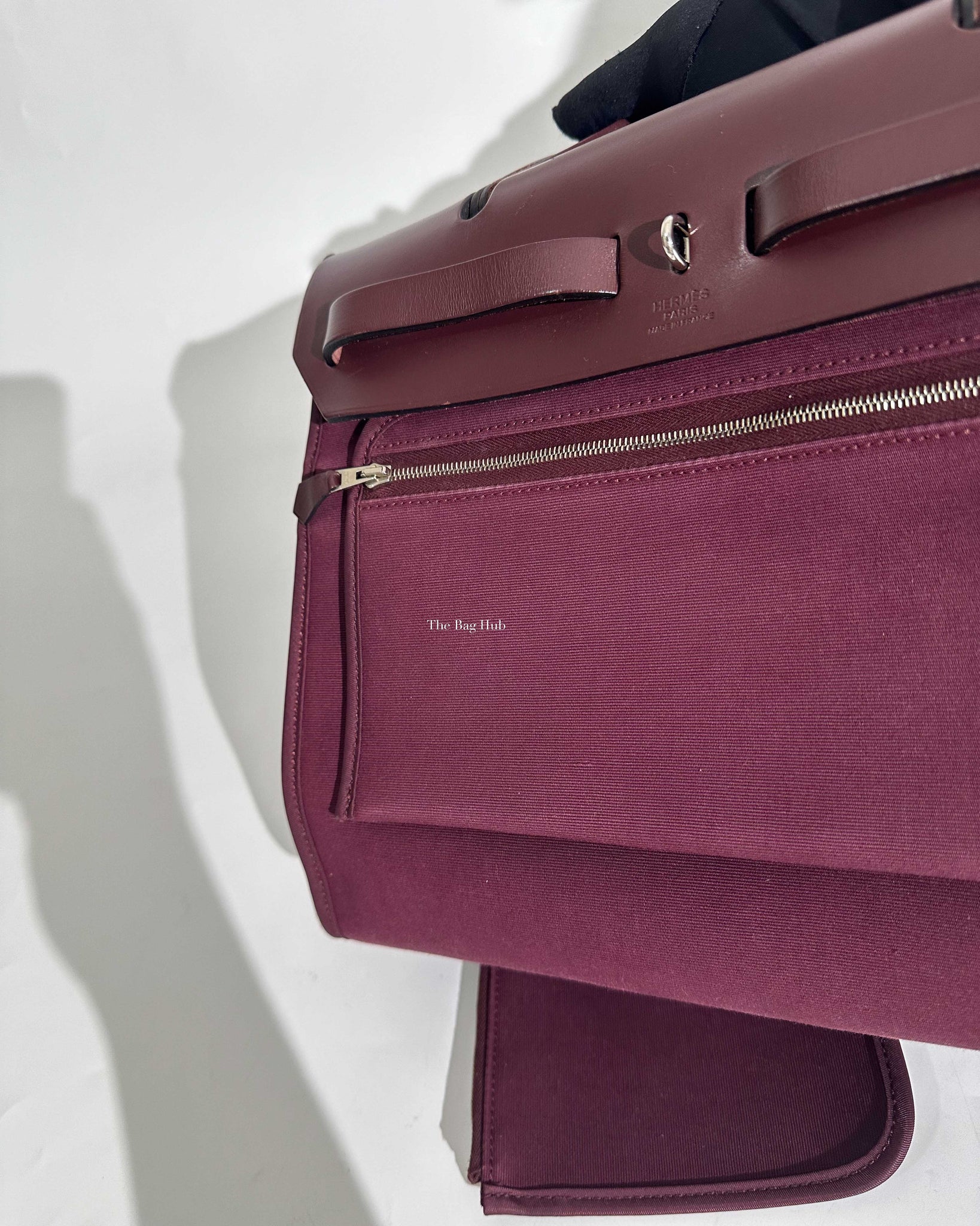 Hermes Bordeaux Herbag Zip 31-21