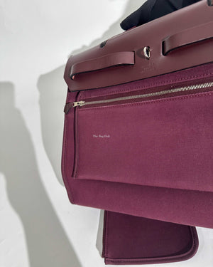 Hermes Bordeaux Herbag Zip 31-21
