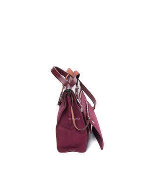 Hermes Bordeaux Herbag Zip 31-5